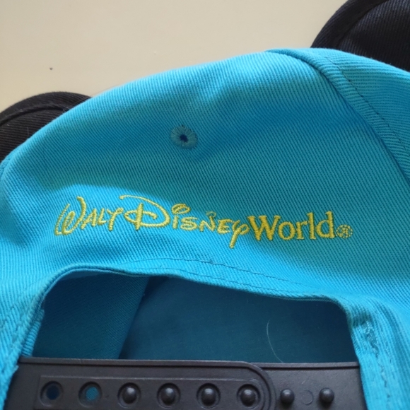 DISNEY PARKS Mickey Mouse In Sunglasses Toddler  Baseball Hat Cap Blue - Picture 5 of 9